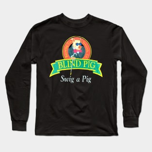 vintage swig a pig 1989 Long Sleeve T-Shirt